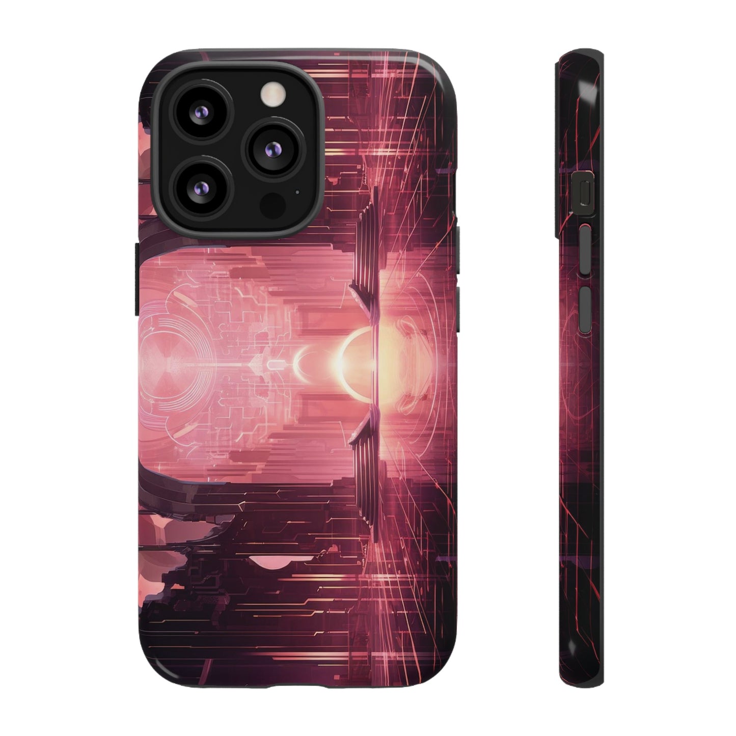 Sci-Fi Hall Wallpaper Phone Case | iPhone 15 Plus/ Pro, 14, 13, 12| Google Pixel 7, Pro, 5| Samsung Galaxy S23 All Major Phone Models