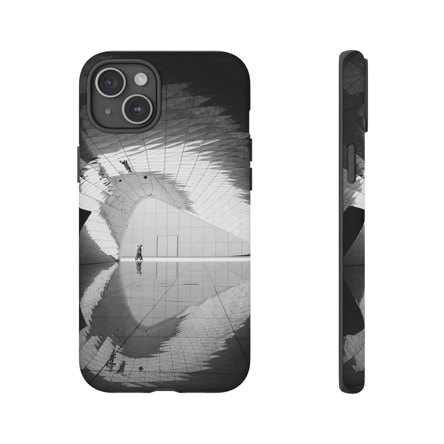 Geometric Reflections Wallpaper Phone Case | iPhone 15 Plus/ Pro, 14, 13, 12| Google Pixel 7, Pro, 5| Samsung Galaxy S23 All Major Phone Models