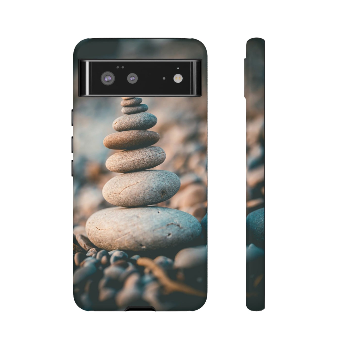 Rock Stack Wallpaper Phone Case | iPhone 15 Plus/ Pro, 14, 13, 12| Google Pixel 7, Pro, 5| Samsung Galaxy S23 All Major Phone Models