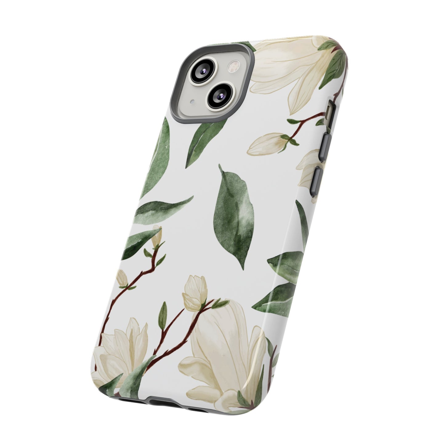 Light Floral Wallpaper Phone Case | iPhone 15 Plus/ Pro, 14, 13, 12| Google Pixel 7, Pro, 5| Samsung Galaxy S23 All Major Phone Models