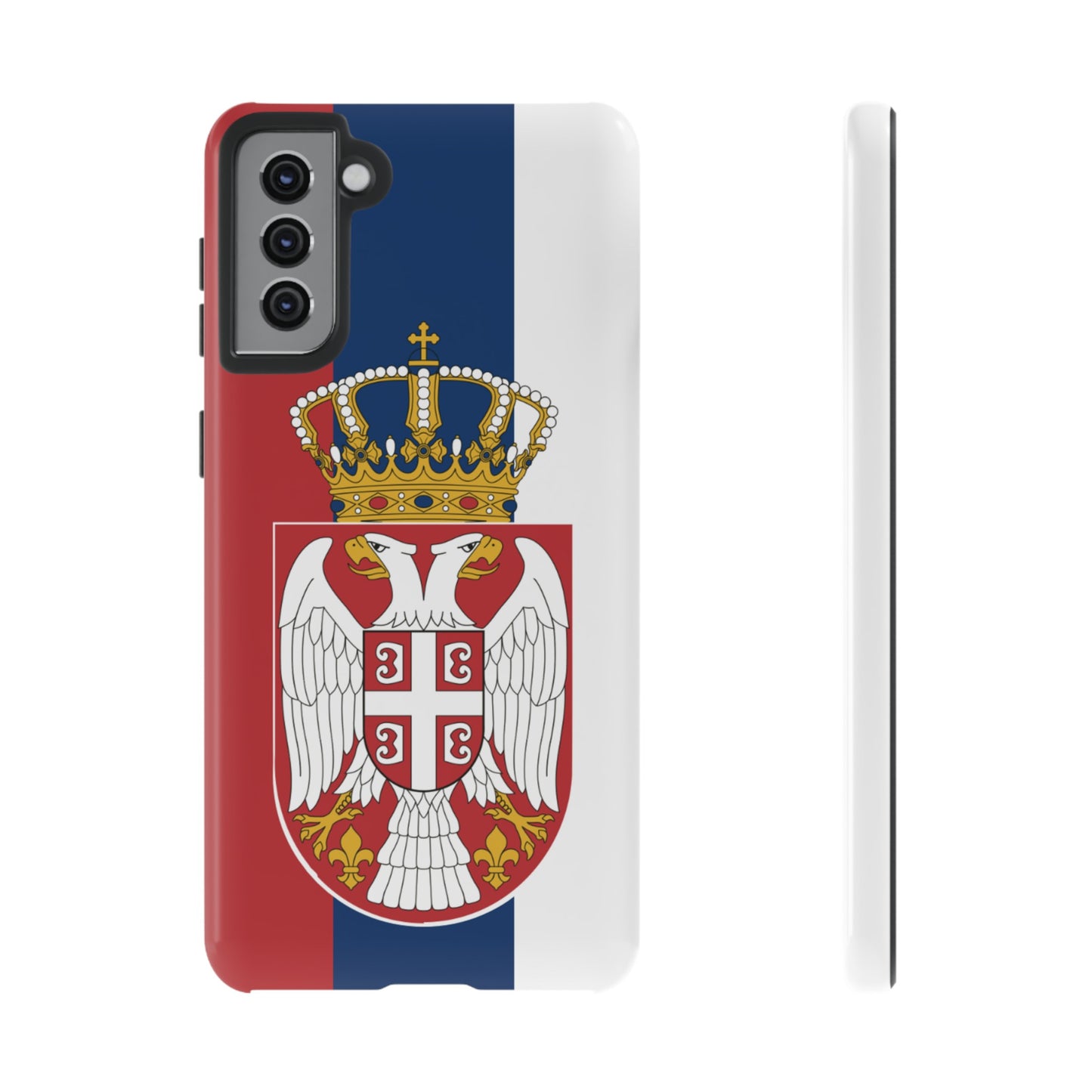 Serbia Flag Phone Case | iPhone 15 Plus/ Pro, 14, 13, 12| Google Pixel 7, Pro, 5| Samsung Galaxy S23 All Major Phone Models