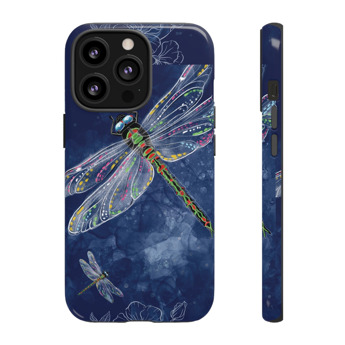 Dragonfly Wallpaper Phone Case | iPhone 15 Plus/ Pro, 14, 13, 12| Google Pixel 7, Pro, 5| Samsung Galaxy S23 All Major Phone Models