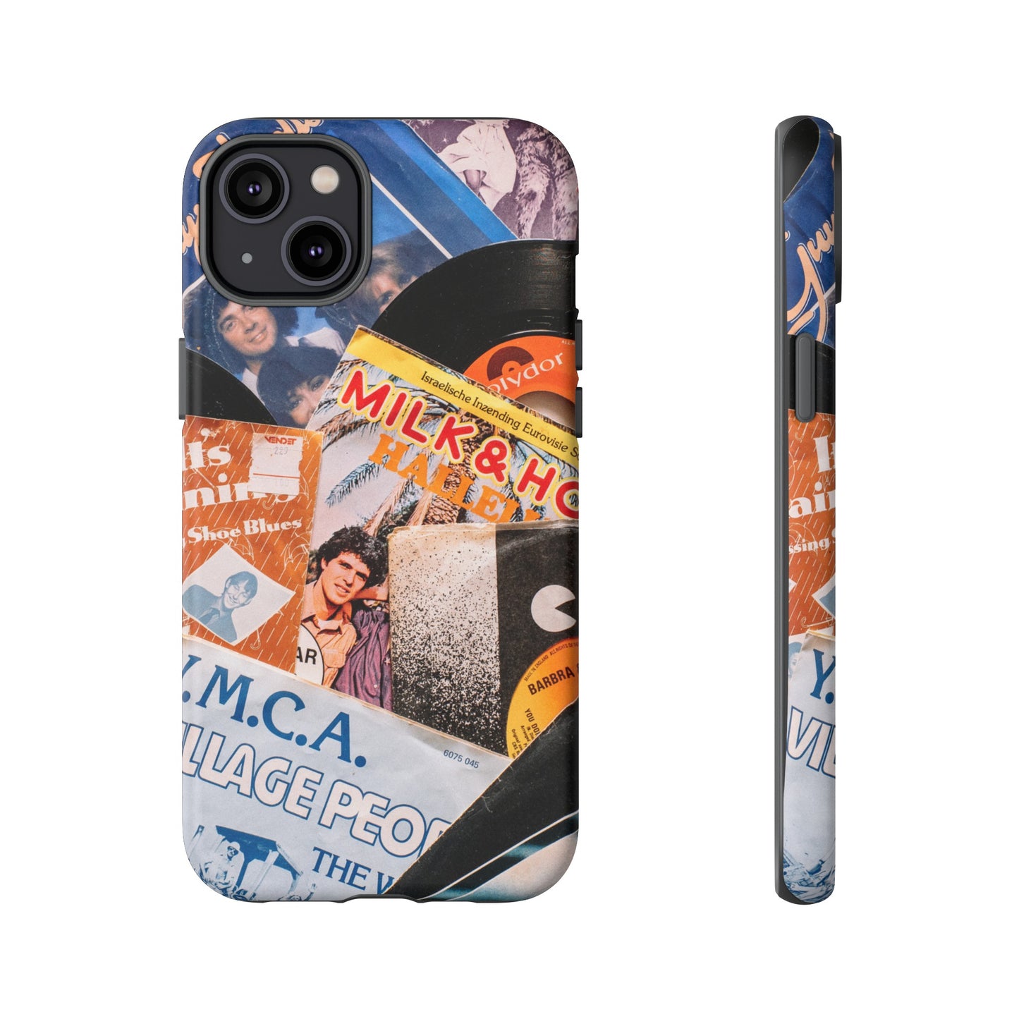 Retro Vinyl Wallpaper Phone Case | iPhone 15 Plus/ Pro, 14, 13, 12| Google Pixel 7, Pro, 5| Samsung Galaxy S23 All Major Phone Models