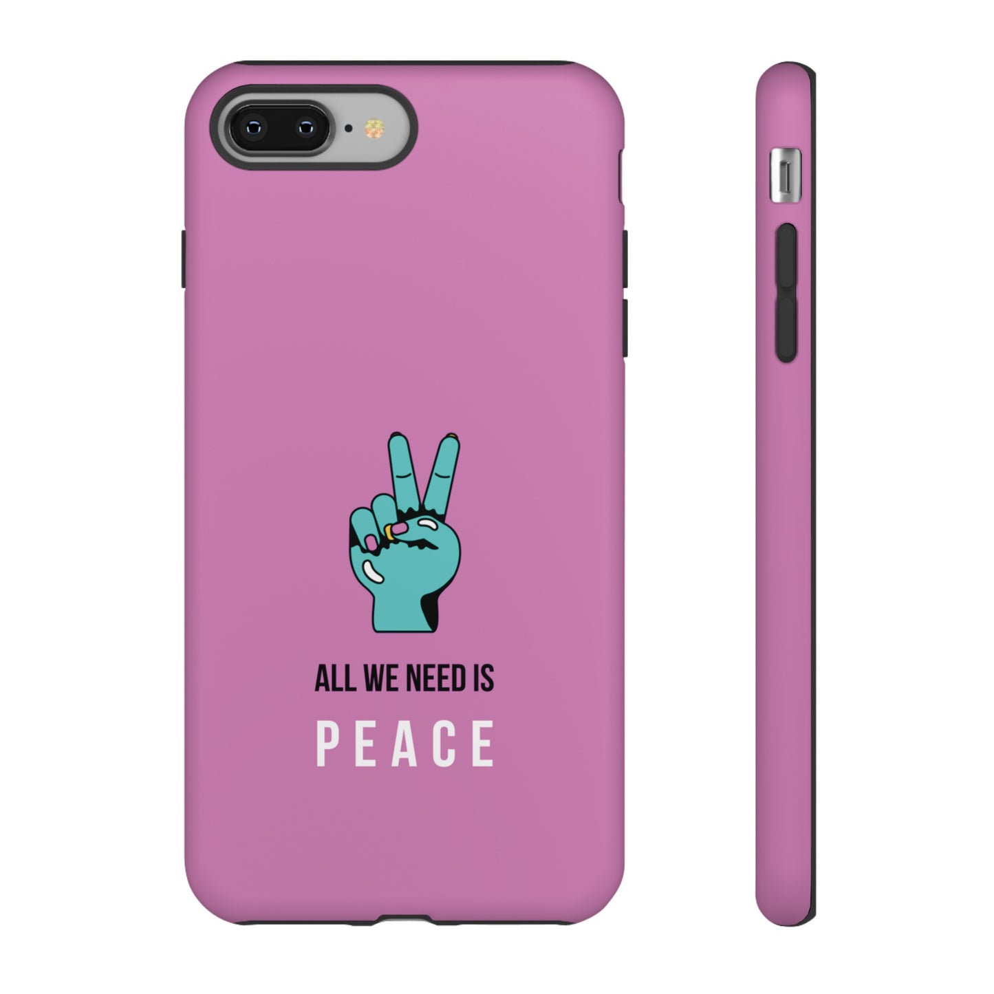 All We Need Is Peace Wallpaper Phone Case | iPhone 15 Plus/ Pro, 14, 13, 12| Google Pixel 7, Pro, 5| Samsung Galaxy S23 All Major Phone Models