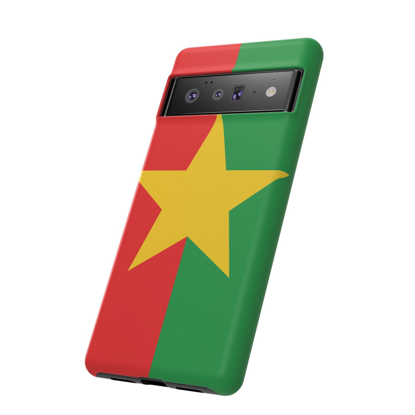 Burkina Faso Flag Phone Case | iPhone 15 Plus/ Pro, 14, 13, 12| Google Pixel 7, Pro, 5| Samsung Galaxy S23 All Major Phone Models