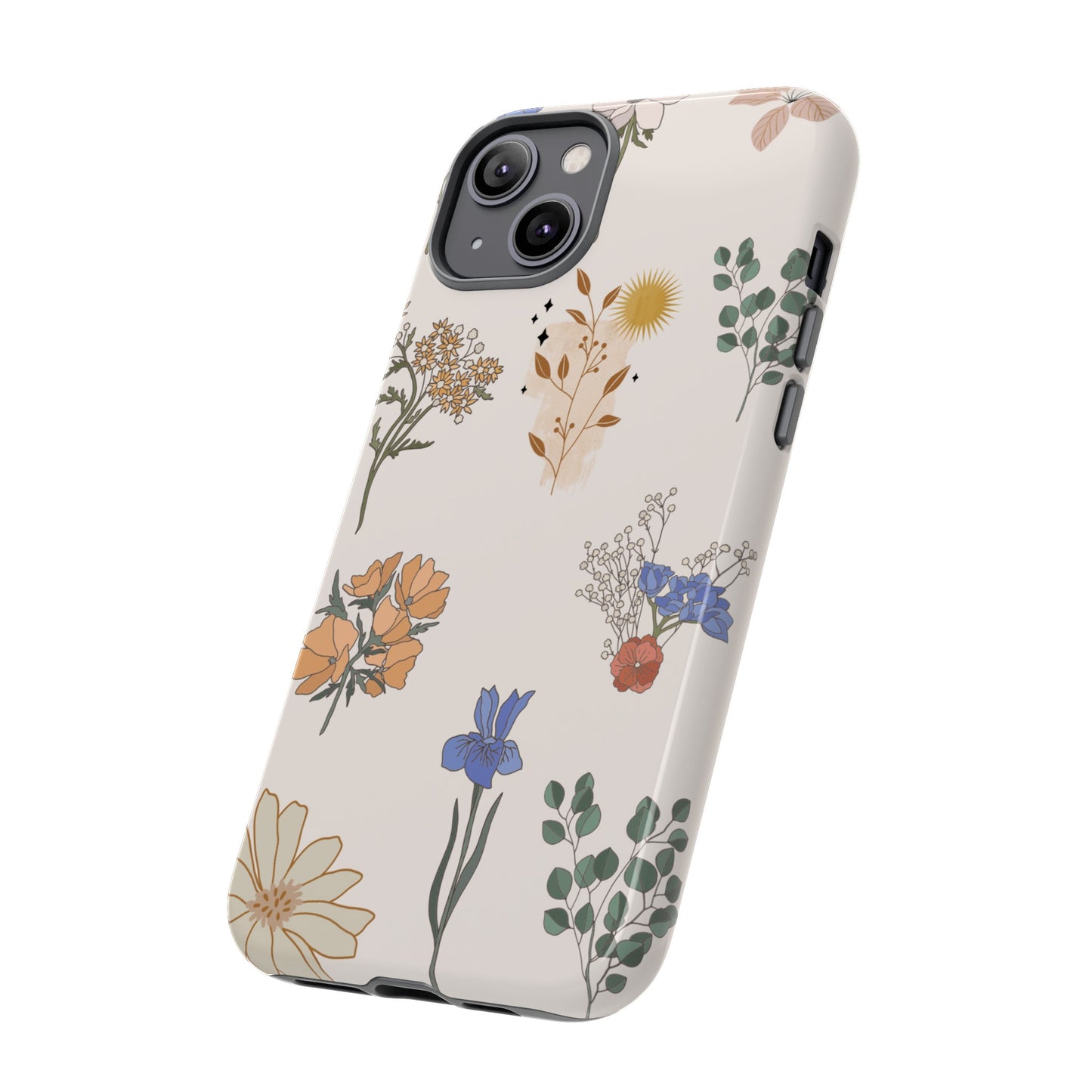 Floral Collage Phone Case | iPhone 15 Plus/ Pro, 14, 13, 12| Google Pixel 7, Pro, 5| Samsung Galaxy S23 All Major Phone Models