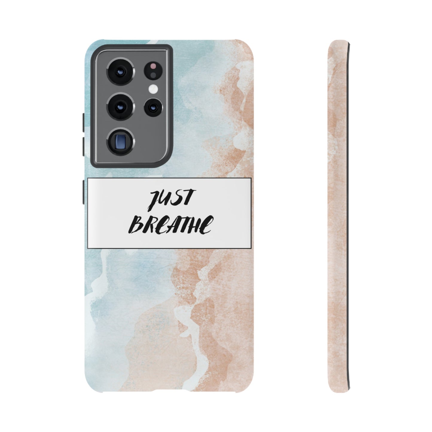 Just Breathe Phone Case | iPhone 15 Plus/ Pro, 14, 13, 12| Google Pixel 7, Pro, 5| Samsung Galaxy S23 All Major Phone Models