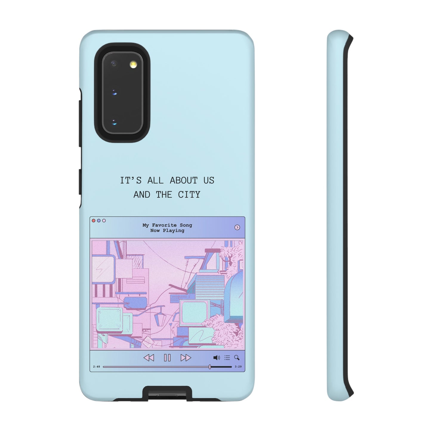 Us And The City Phone Case | iPhone 15 Plus/ Pro, 14, 13, 12| Google Pixel 7, Pro, 5| Samsung Galaxy S23 All Major Phone Models