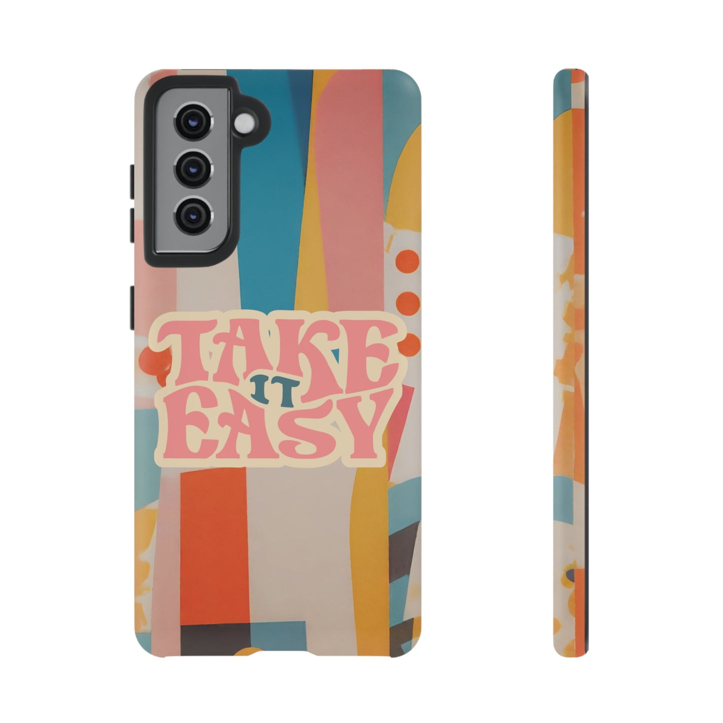 Take It Easy Wallpaper Phone Case | iPhone 15 Plus/ Pro, 14, 13, 12| Google Pixel 7, Pro, 5| Samsung Galaxy S23 All Major Phone Models