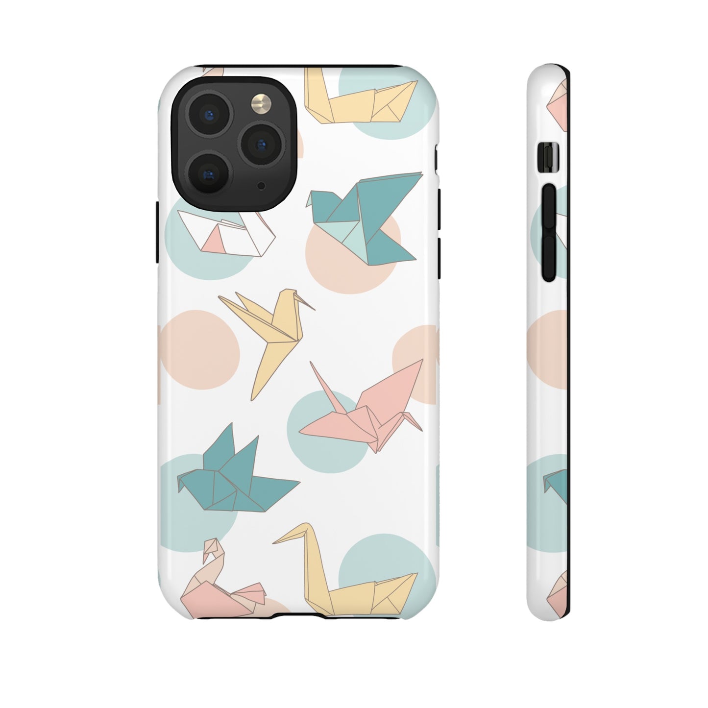 Origami Wallpaper Phone Case | iPhone 15 Plus/ Pro, 14, 13, 12| Google Pixel 7, Pro, 5| Samsung Galaxy S23 All Major Phone Models