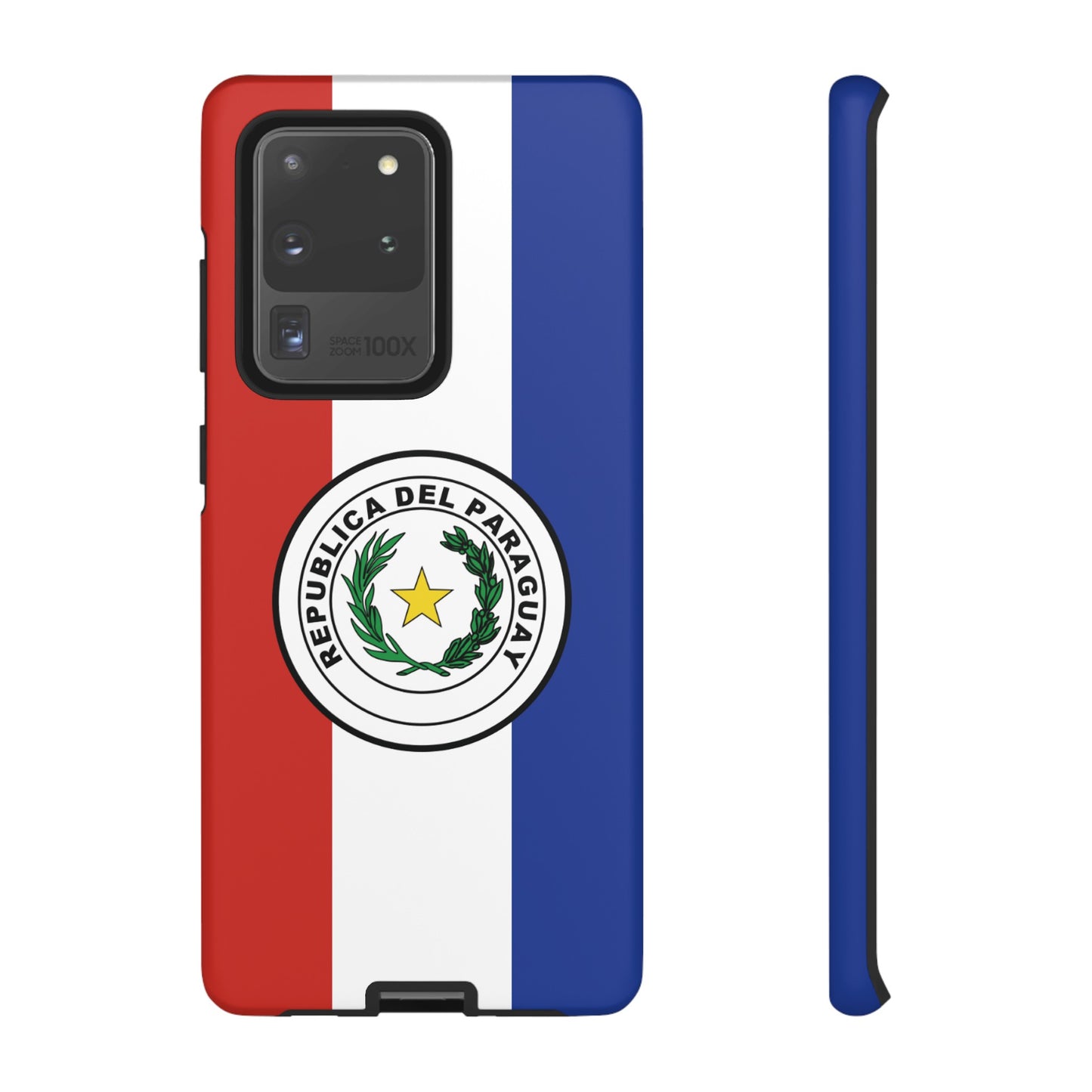 Paraguay Flag Phone Case | iPhone 15 Plus/ Pro, 14, 13, 12| Google Pixel 7, Pro, 5| Samsung Galaxy S23 All Major Phone Models