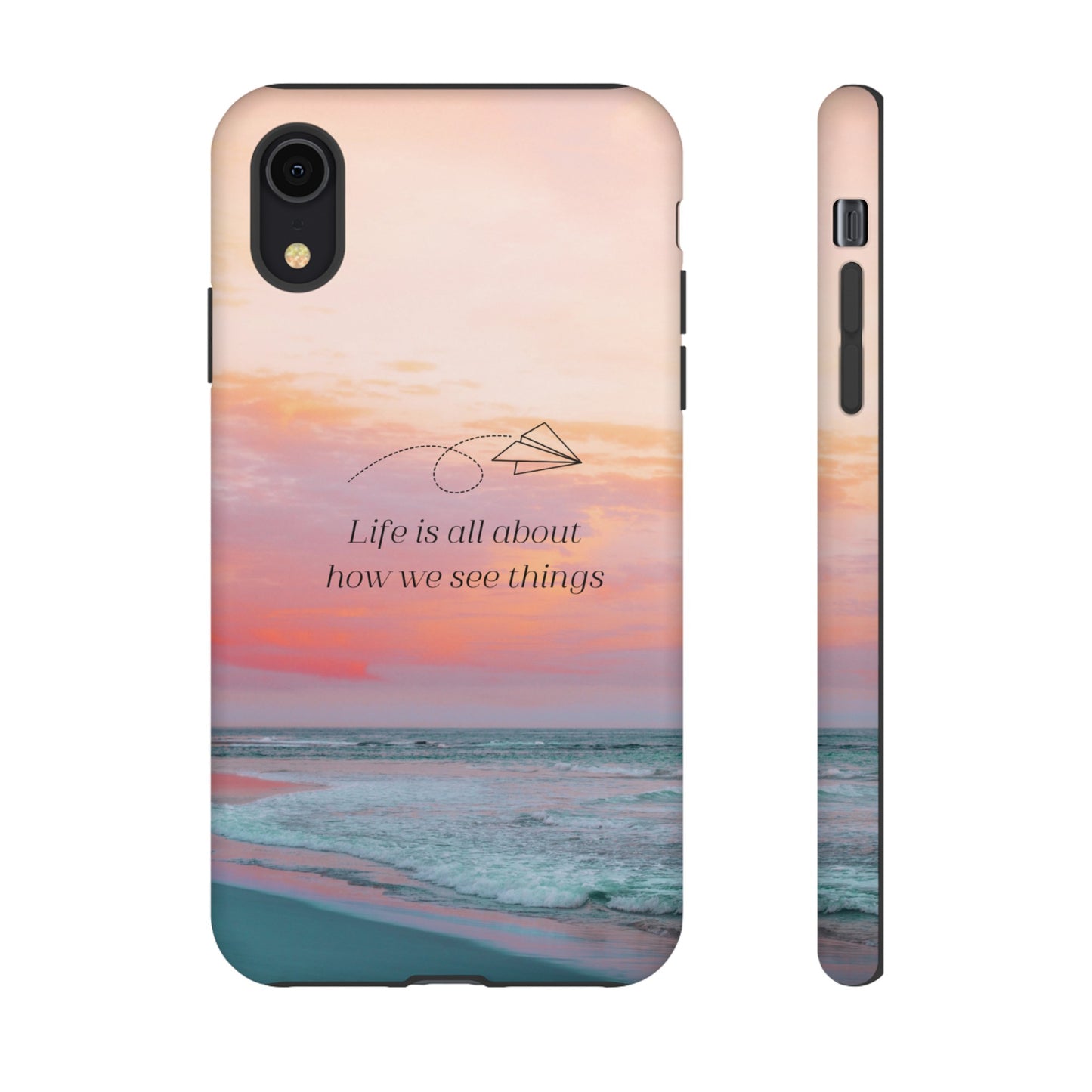 Thoughts at Sunset Phone Case | iPhone 15 Plus/ Pro, 14, 13, 12| Google Pixel 7, Pro, 5| Samsung Galaxy S23 All Major Phone Models