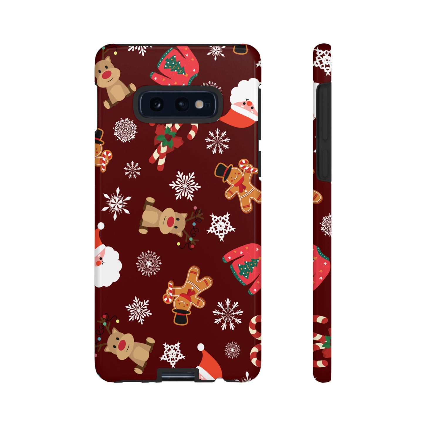 Festive Christmas Wallpaper Phone Case | iPhone 15 Plus/ Pro, 14, 13, 12| Google Pixel 7, Pro, 5| Samsung Galaxy S23 All Major Phone Models