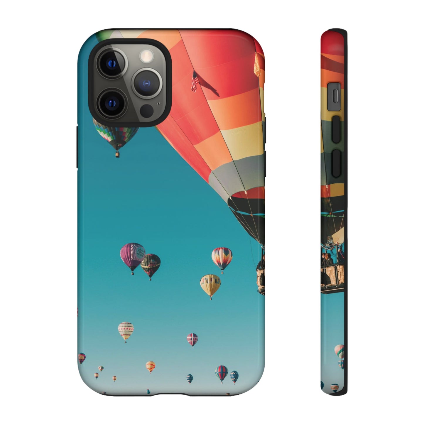 Hot Air Balloon Wallpaper Phone Case | iPhone 15 Plus/ Pro, 14, 13, 12| Google Pixel 7, Pro, 5| Samsung Galaxy S23 All Major Phone Models