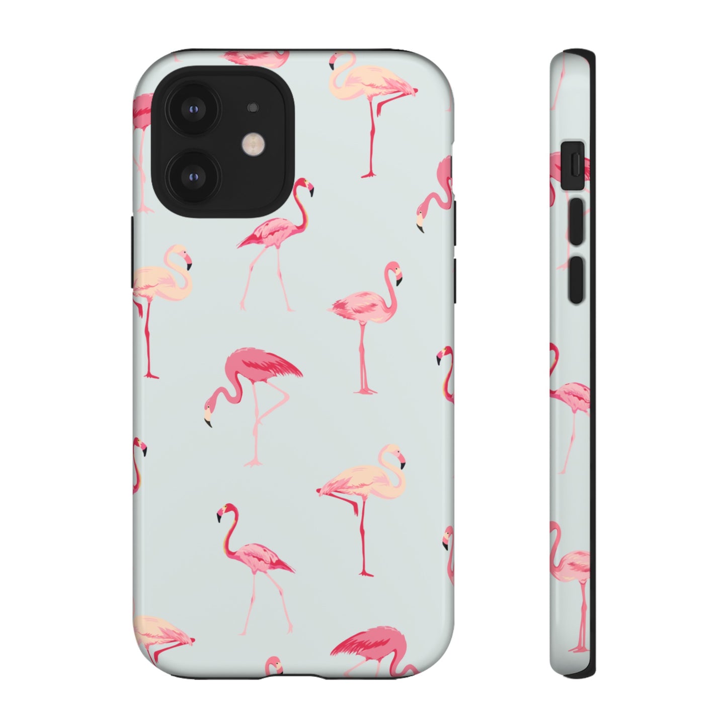 Flamingo Wallpaper Phone Case | iPhone 15 Plus/ Pro, 14, 13, 12| Google Pixel 7, Pro, 5| Samsung Galaxy S23 All Major Phone Models