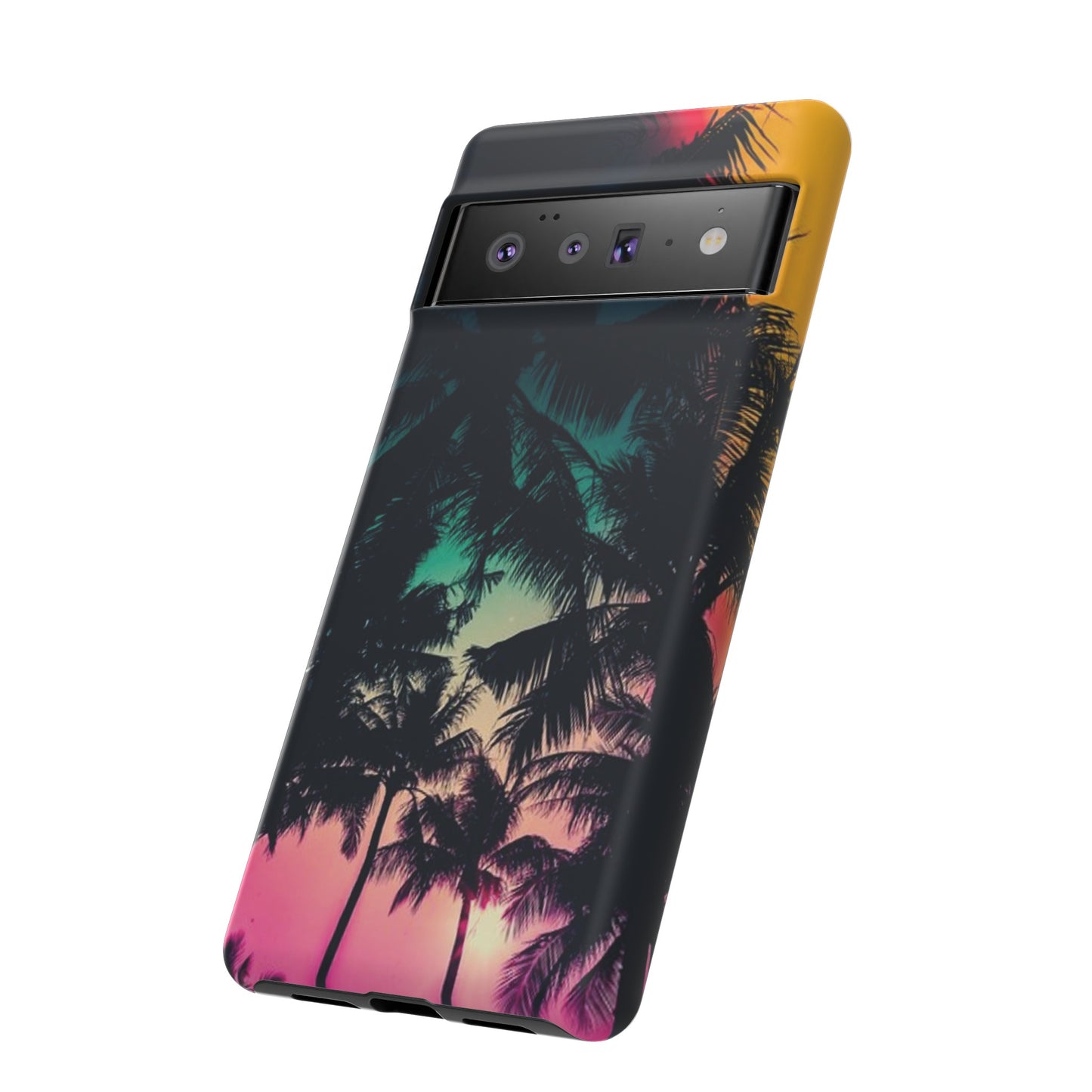 Palm Trees Wallpaper Phone Case | iPhone 15 Plus/ Pro, 14, 13, 12| Google Pixel 7, Pro, 5| Samsung Galaxy S23 All Major Phone Models