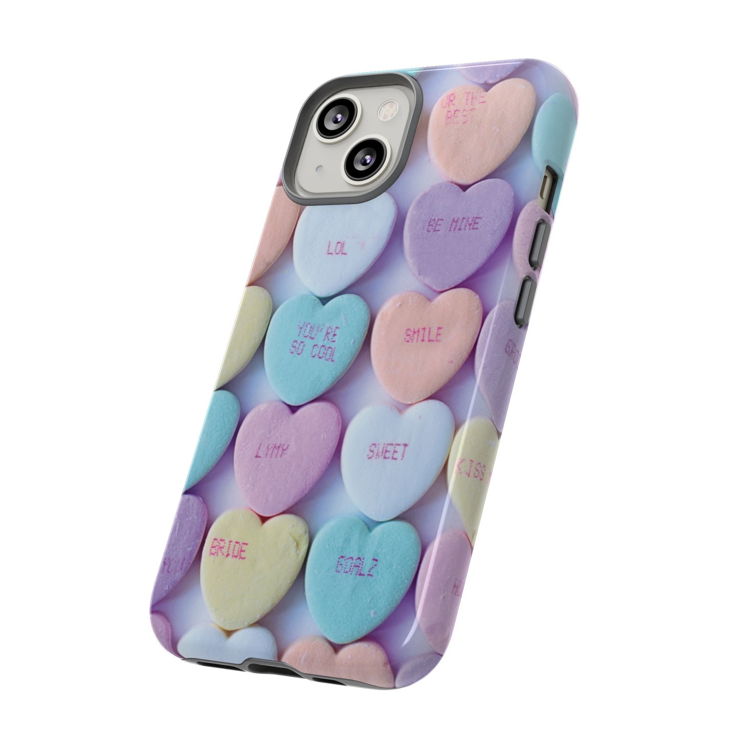 Hearts Valentine's Day Wallpaper Phone Case | iPhone 15 Plus/ Pro, 14, 13, 12| Google Pixel 7, Pro, 5| Samsung Galaxy S23 All Major Phone Models