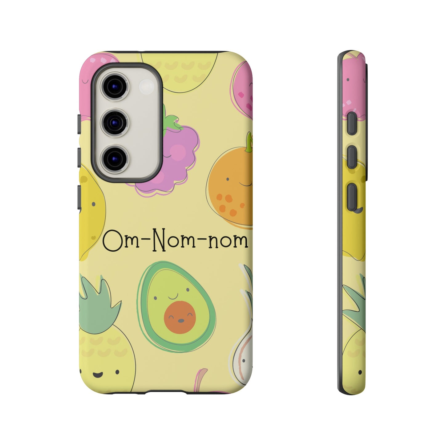 Om-Nom-Nom Phone Case | iPhone 15 Plus/ Pro, 14, 13, 12| Google Pixel 7, Pro, 5| Samsung Galaxy S23 All Major Phone Models