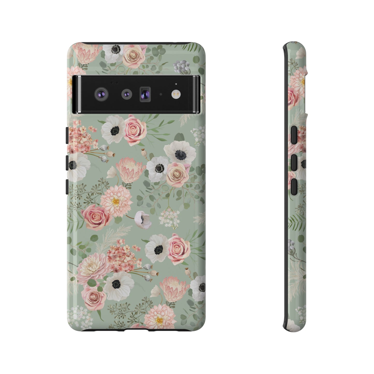 Pastel Flowers Phone Case | iPhone 15 Plus/ Pro, 14, 13, 12| Google Pixel 7, Pro, 5| Samsung Galaxy S23 All Major Phone Models