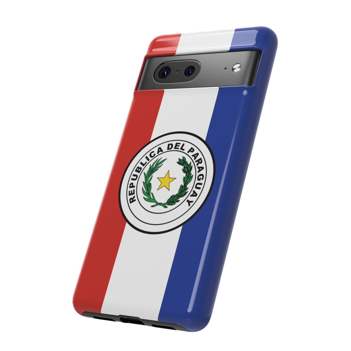 Paraguay Flag Phone Case | iPhone 15 Plus/ Pro, 14, 13, 12| Google Pixel 7, Pro, 5| Samsung Galaxy S23 All Major Phone Models