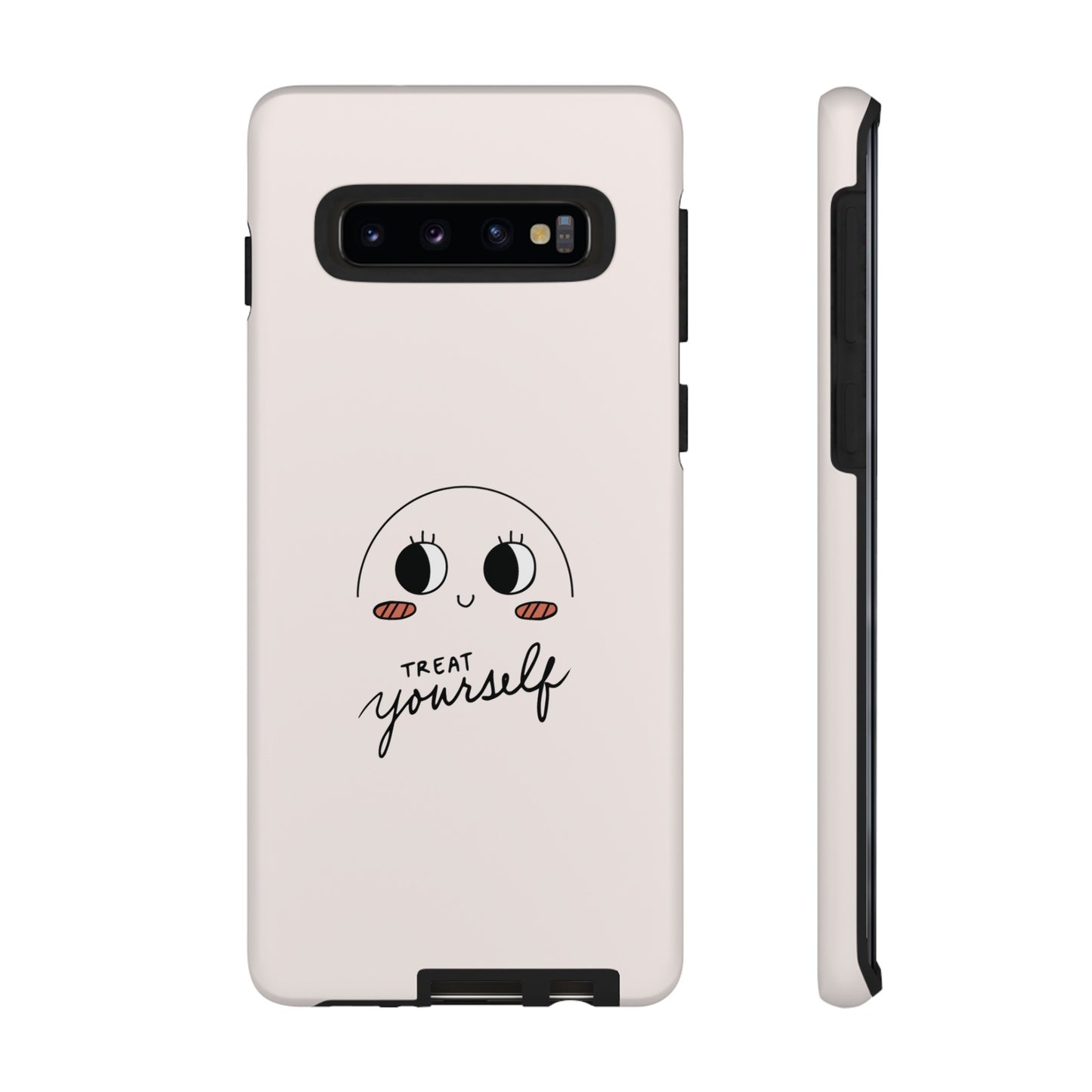 Treat Yourself Wallpaper Phone Case | iPhone 15 Plus/ Pro, 14, 13, 12| Google Pixel 7, Pro, 5| Samsung Galaxy S23 All Major Phone Models