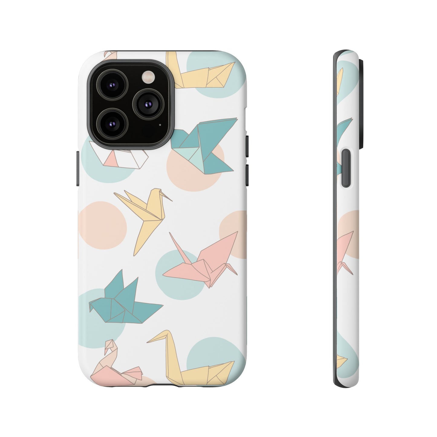 Origami Wallpaper Phone Case | iPhone 15 Plus/ Pro, 14, 13, 12| Google Pixel 7, Pro, 5| Samsung Galaxy S23 All Major Phone Models