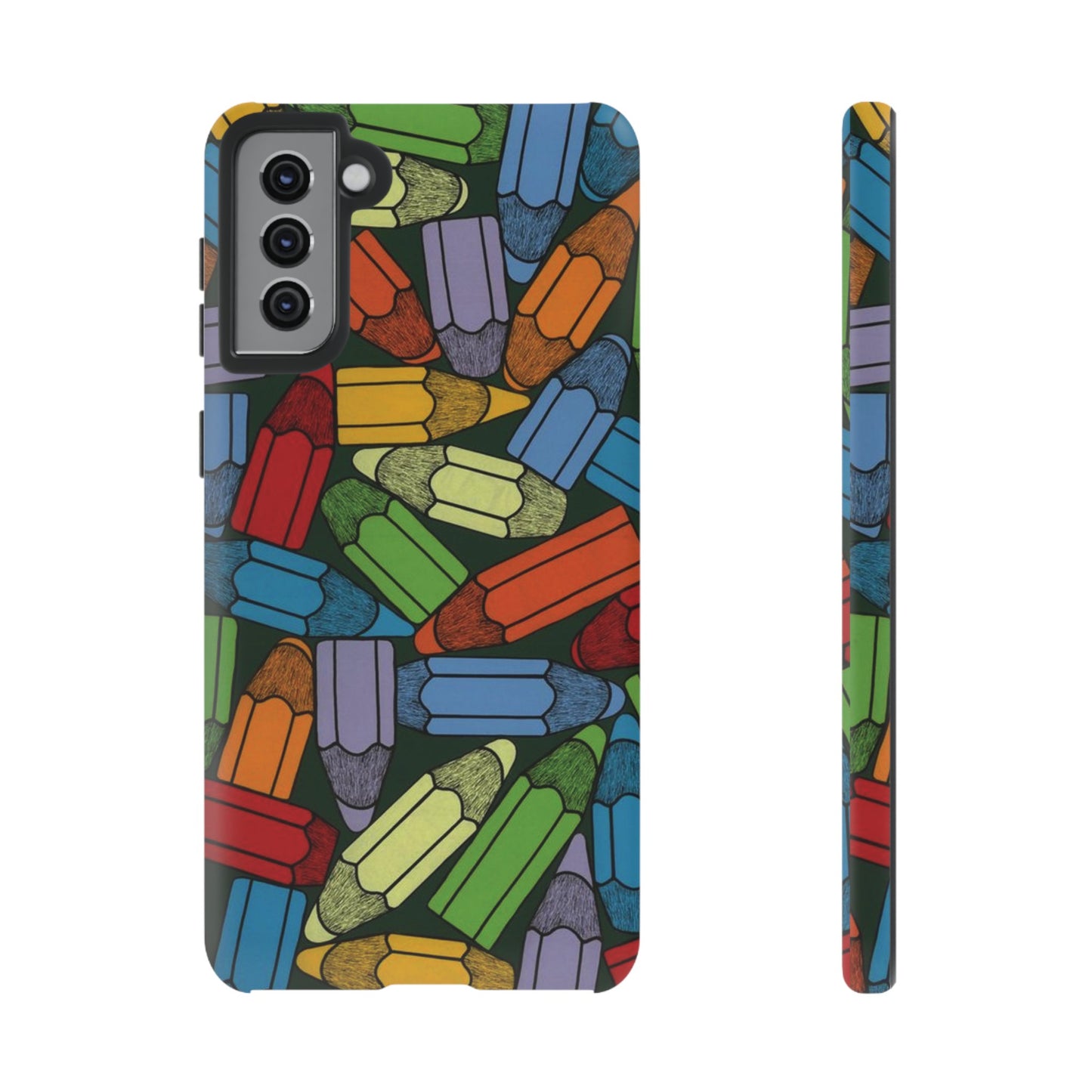 Pencil Wallpaper Phone Case | iPhone 15 Plus/ Pro, 14, 13, 12| Google Pixel 7, Pro, 5| Samsung Galaxy S23 All Major Phone Models