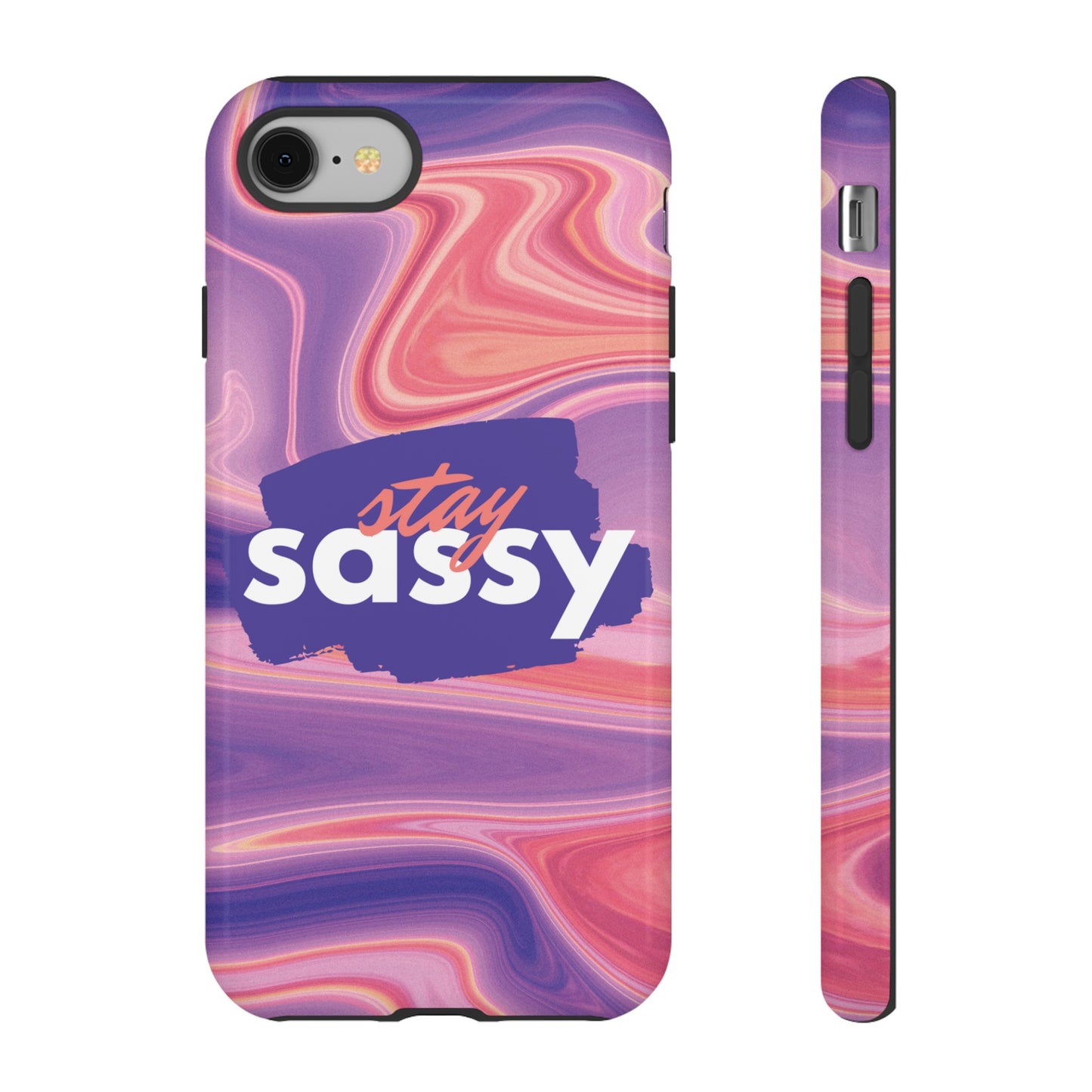 Stay Sassy Wallpaper Phone Case | iPhone 15 Plus/ Pro, 14, 13, 12| Google Pixel 7, Pro, 5| Samsung Galaxy S23 All Major Phone Models