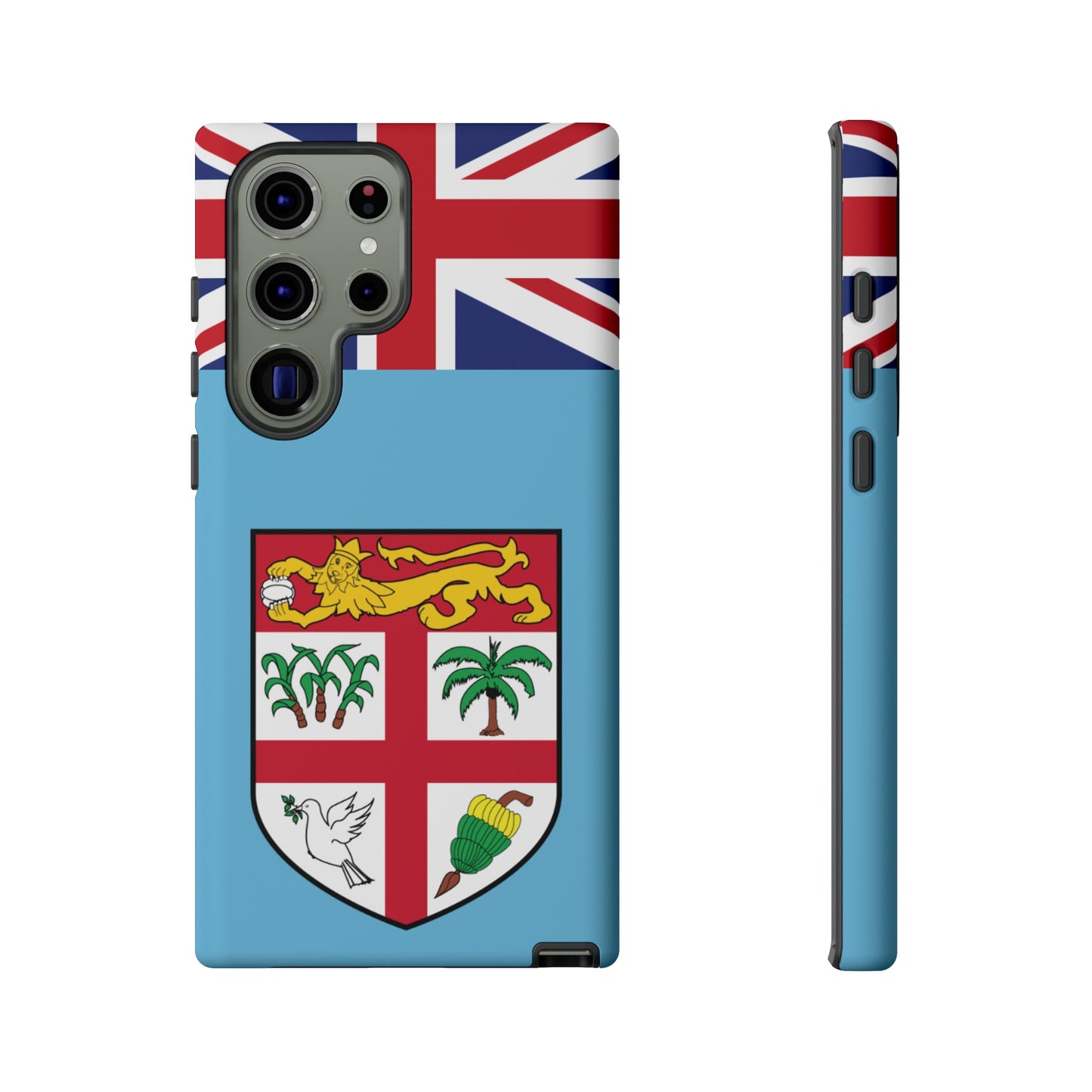 Fiji Flag Phone Case | iPhone 15 Plus/ Pro, 14, 13, 12| Google Pixel 7, Pro, 5| Samsung Galaxy S23 All Major Phone Models