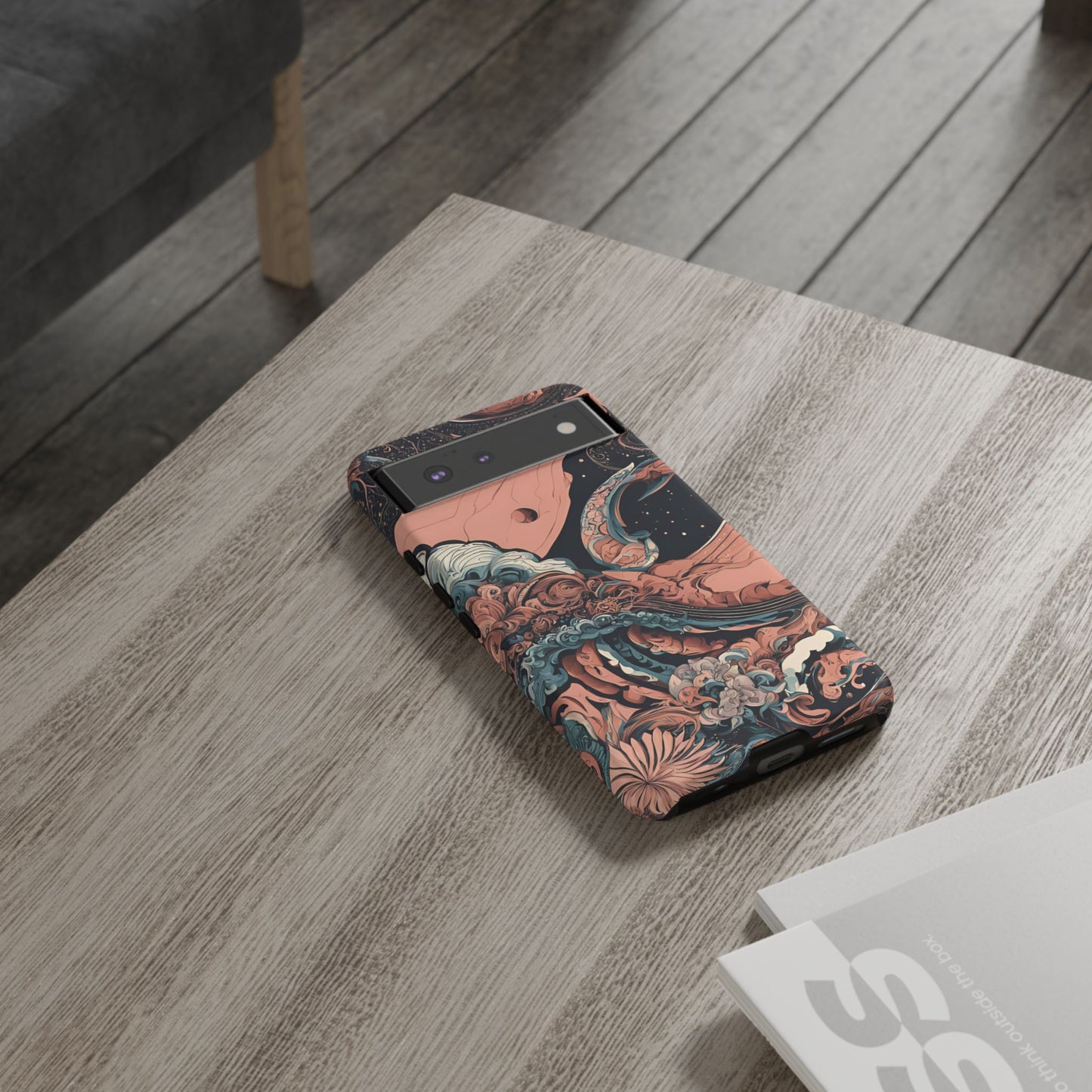 Abstract Landscape Phone Case| iPhone 15 Plus/ Pro, 14, 13, 12| Google Pixel 7, Pro, 5| Samsung Galaxy S23 All Major Phone Models