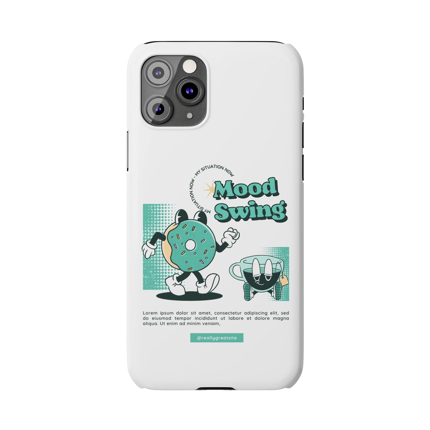 Mood Swing Phone Case | iPhone 15 Plus/ Pro, 14, 13, 12|