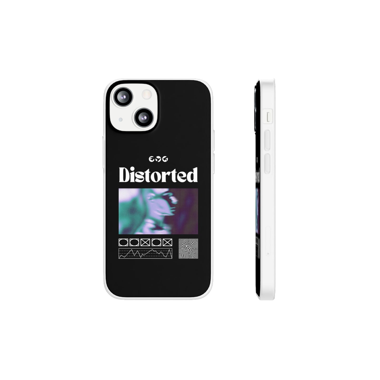 Distorted Phone Case | iPhone 15 Plus/ Pro, 14, 13, 12| Google Pixel 7, Pro, 5| Samsung Galaxy S23 All Major Phone Models