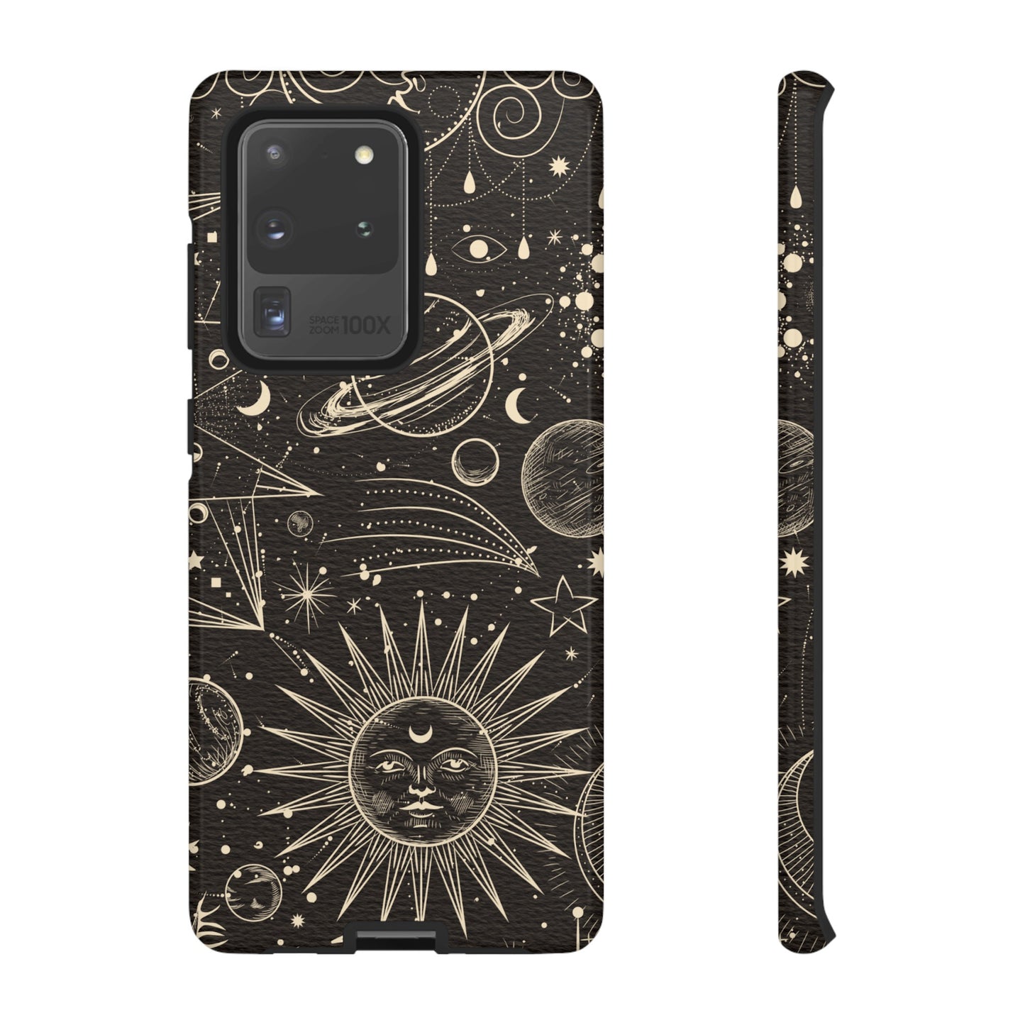 Golden Universe Wallpaper Phone Case | iPhone 15 Plus/ Pro, 14, 13, 12| Google Pixel 7, Pro, 5| Samsung Galaxy S23 All Major Phone Models