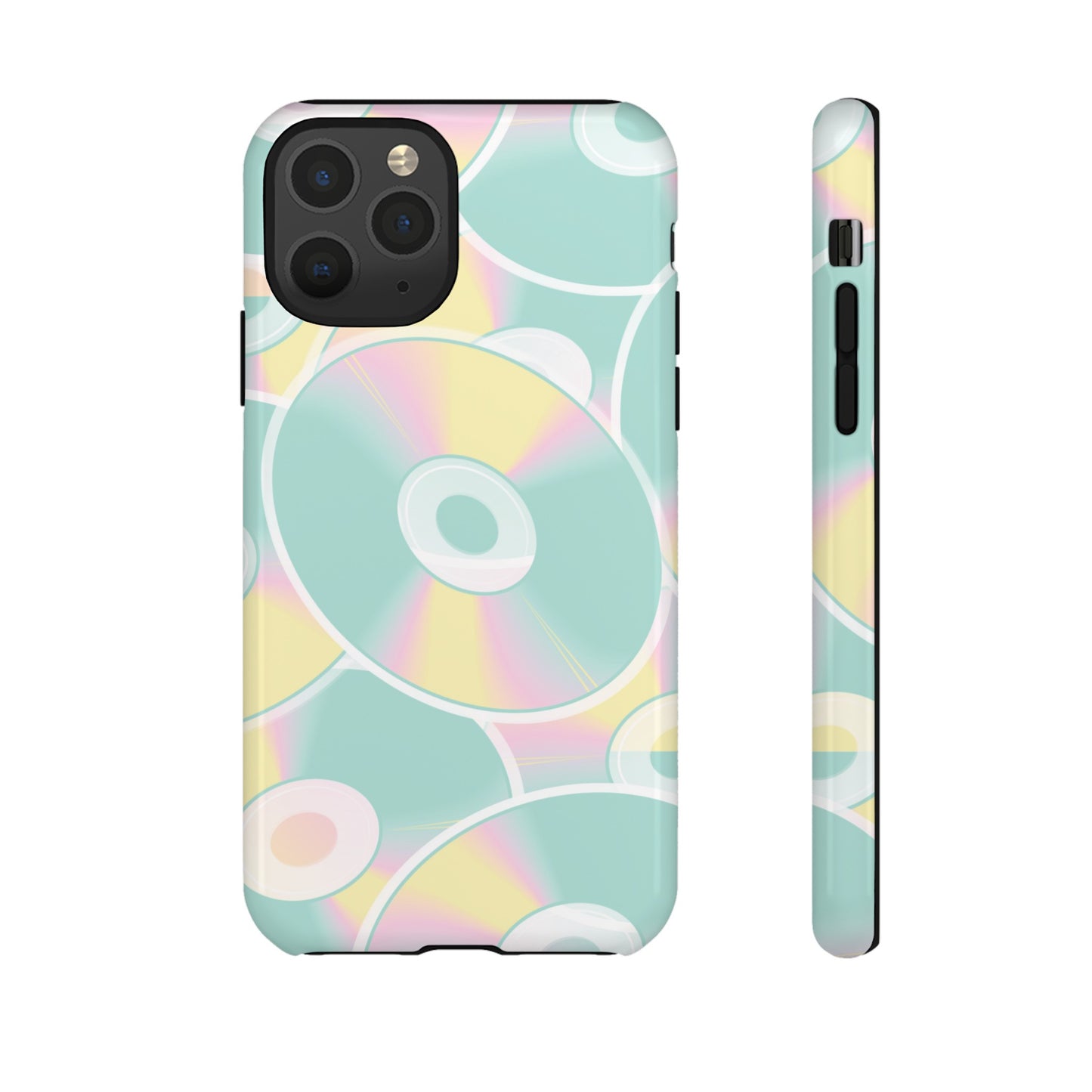 90's CD Wallpaper Phone Case | iPhone 15 Plus/ Pro, 14, 13, 12| Google Pixel 7, Pro, 5| Samsung Galaxy S23 All Major Phone Models