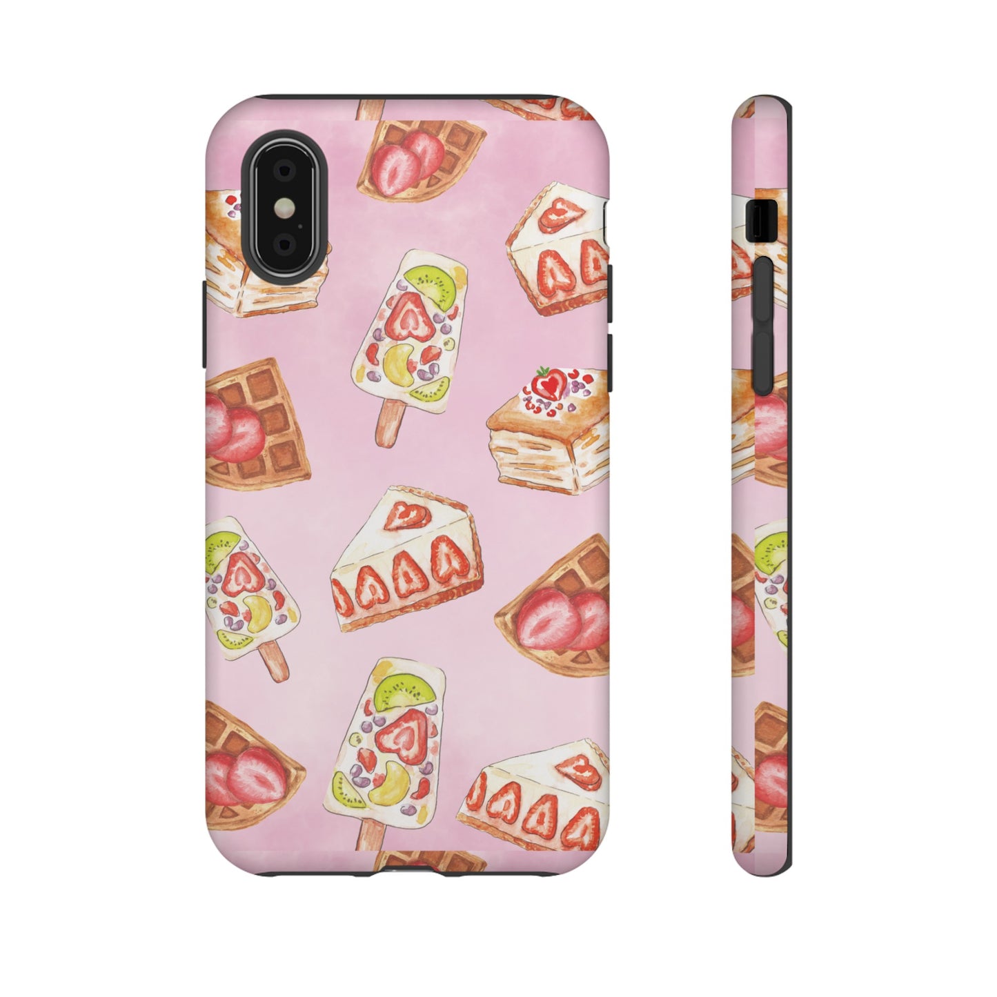 Assorted Dessert Wallpaper Phone Case | iPhone 15 Plus/ Pro, 14, 13, 12| Google Pixel 7, Pro, 5| Samsung Galaxy S23 All Major Phone Models