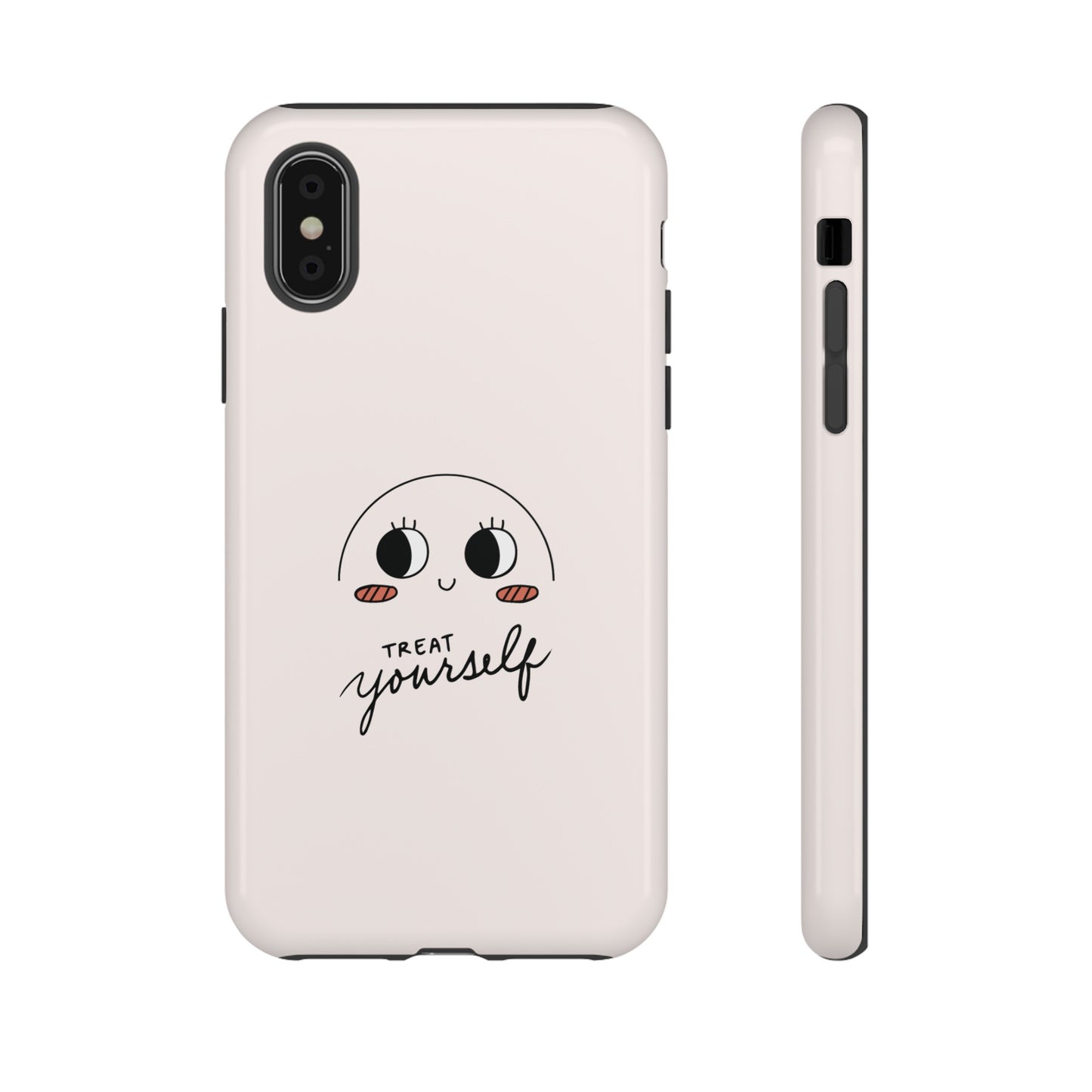 Treat Yourself Wallpaper Phone Case | iPhone 15 Plus/ Pro, 14, 13, 12| Google Pixel 7, Pro, 5| Samsung Galaxy S23 All Major Phone Models