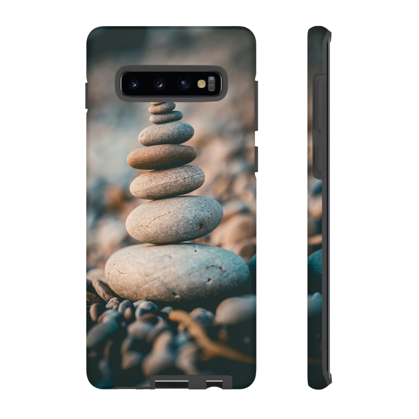 Rock Stack Wallpaper Phone Case | iPhone 15 Plus/ Pro, 14, 13, 12| Google Pixel 7, Pro, 5| Samsung Galaxy S23 All Major Phone Models