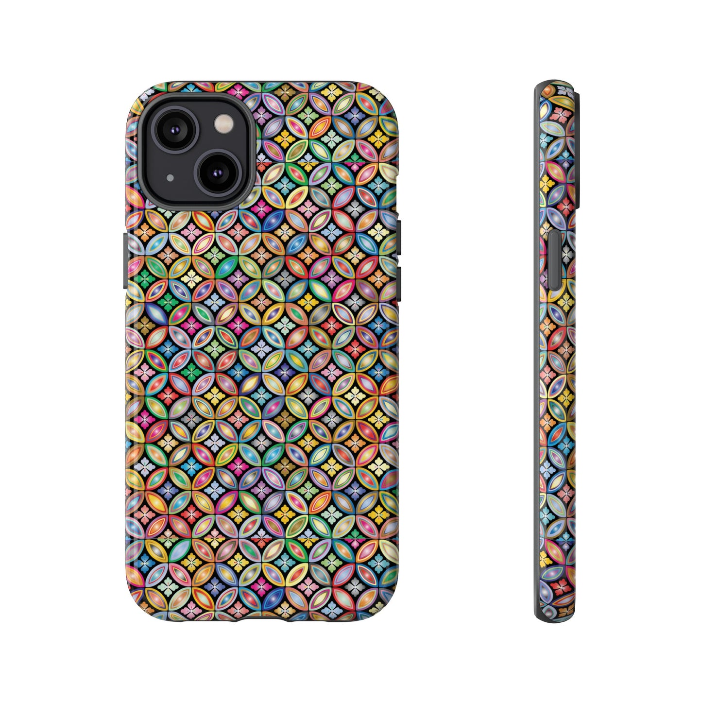 Geometric Pattern Wallpaper Phone Case | iPhone 15 Plus/ Pro, 14, 13, 12| Google Pixel 7, Pro, 5| Samsung Galaxy S23 All Major Phone Models