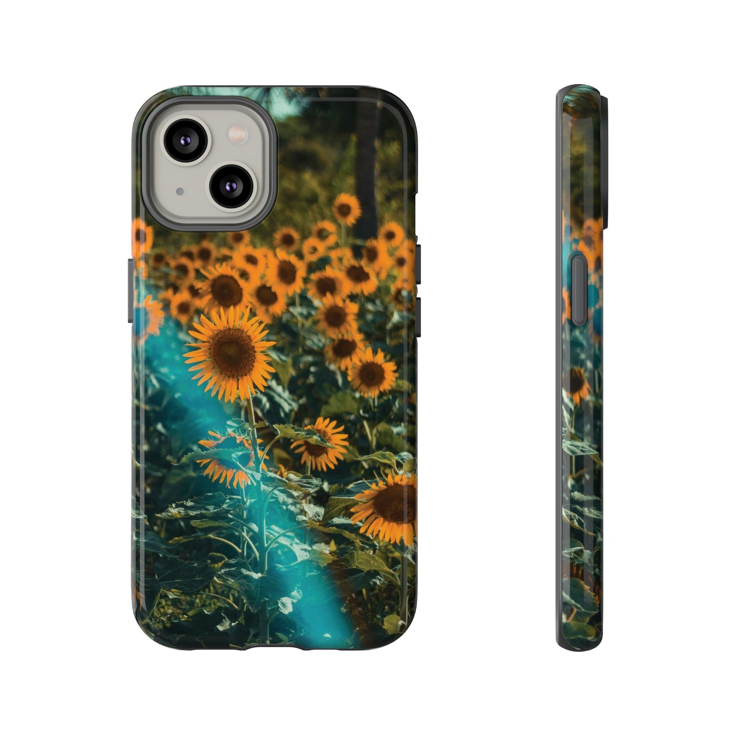 Sunflower Field Wallpaper Phone Case | iPhone 15 Plus/ Pro, 14, 13, 12| Google Pixel 7, Pro, 5| Samsung Galaxy S23 All Major Phone Models