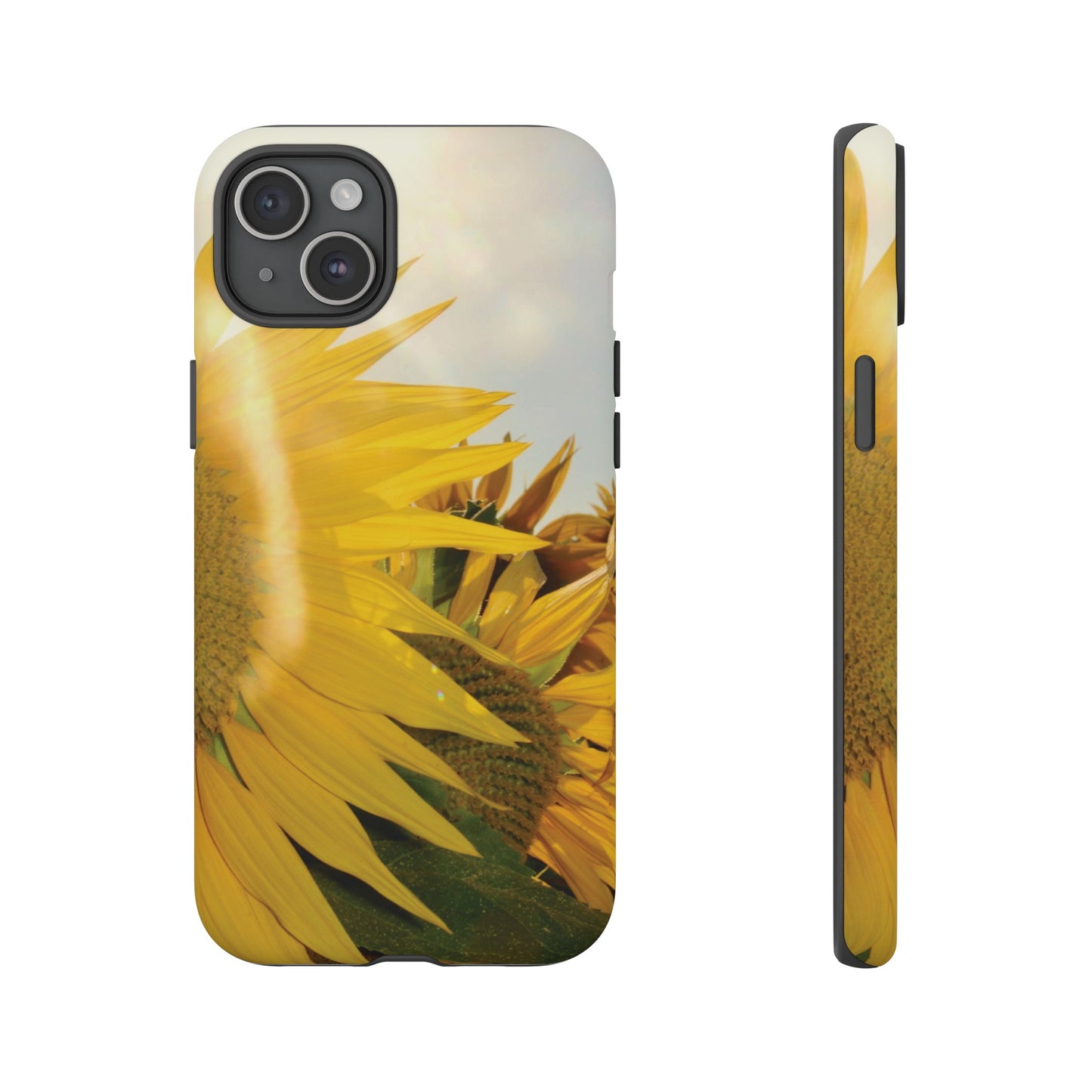 Bright Sunflower Wallpaper Phone Case | iPhone 15 Plus/ Pro, 14, 13, 12| Google Pixel 7, Pro, 5| Samsung Galaxy S23 All Major Phone Models