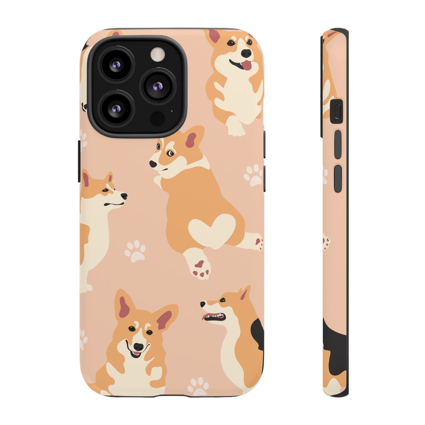 Corgi Wallpaper Phone Case | iPhone 15 Plus/ Pro, 14, 13, 12| Google Pixel 7, Pro, 5| Samsung Galaxy S23 All Major Phone Models