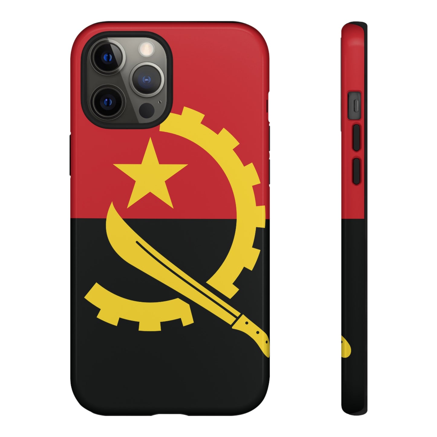 Angola Flag Phone Case | iPhone 15 Plus/ Pro, 14, 13, 12| Google Pixel 7, Pro, 5| Samsung Galaxy S23 All Major Phone Models