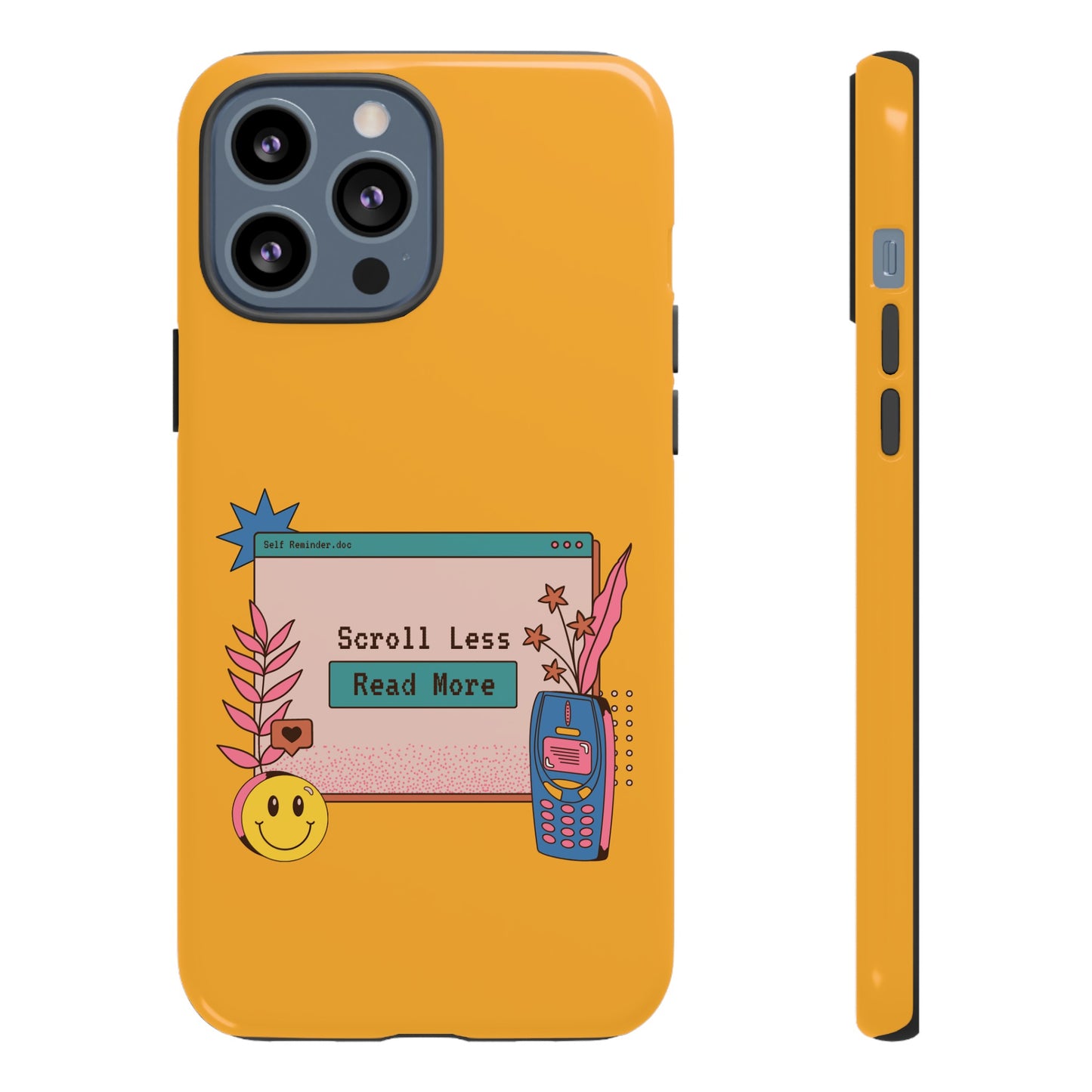 Scroll Less. Read More. Phone Case | iPhone 15 Plus/ Pro, 14, 13, 12| Google Pixel 7, Pro, 5| Samsung Galaxy S23 All Major Phone Models