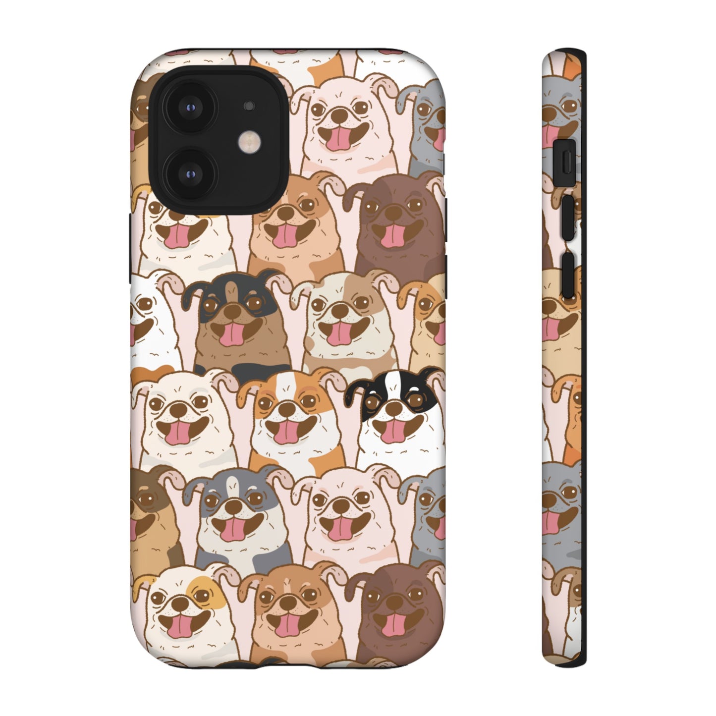 Dog Line Up Phone Case | iPhone 15 Plus/ Pro, 14, 13, 12| Google Pixel 7, Pro, 5| Samsung Galaxy S23 All Major Phone Models