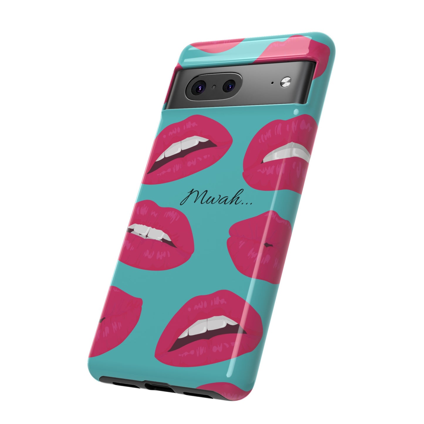 Mwah! Wallpaper Phone Case | iPhone 15 Plus/ Pro, 14, 13, 12| Google Pixel 7, Pro, 5| Samsung Galaxy S23 All Major Phone Models