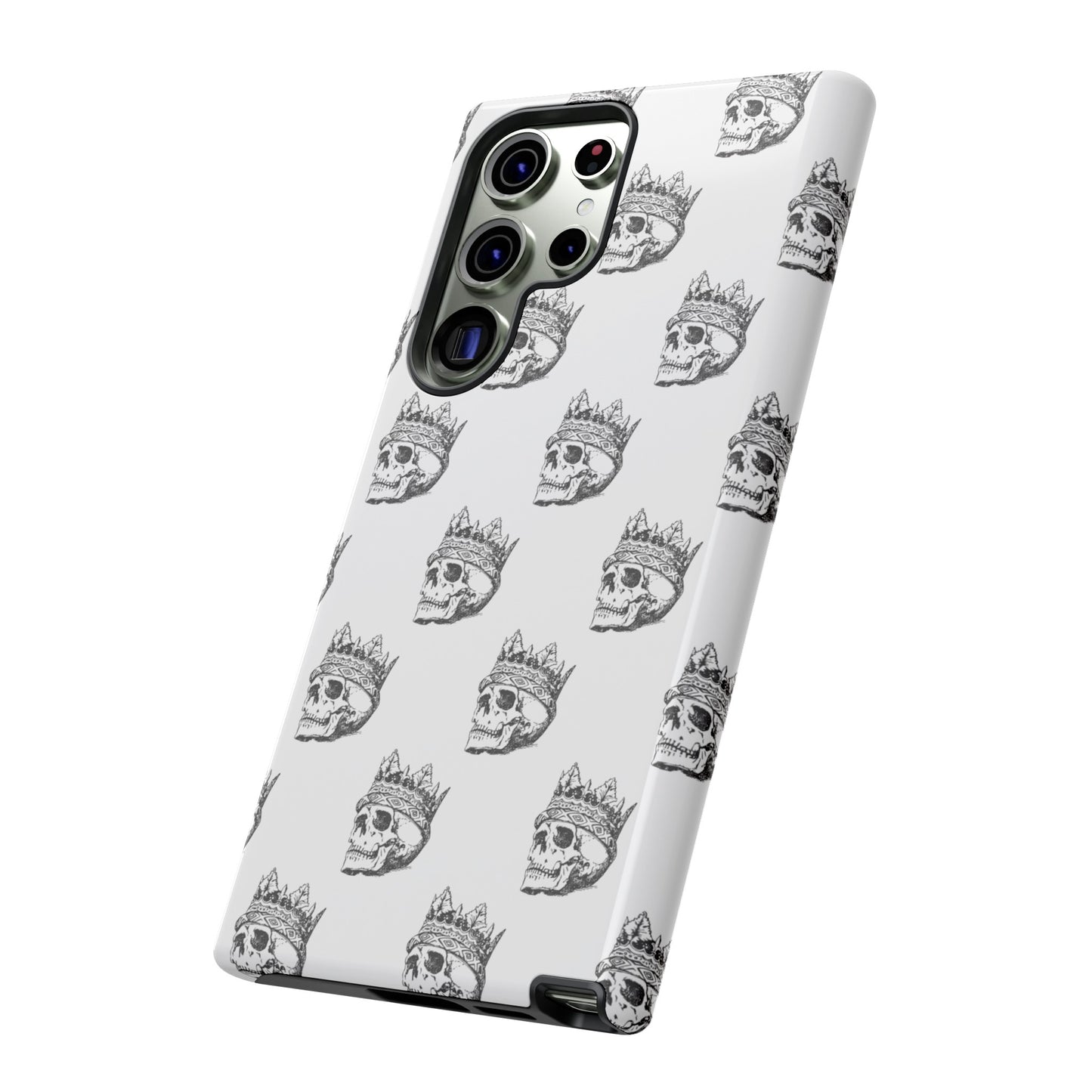 Skull Wallpaper Phone Case | iPhone 15 Plus/ Pro, 14, 13, 12| Google Pixel 7, Pro, 5| Samsung Galaxy S23 All Major Phone Models