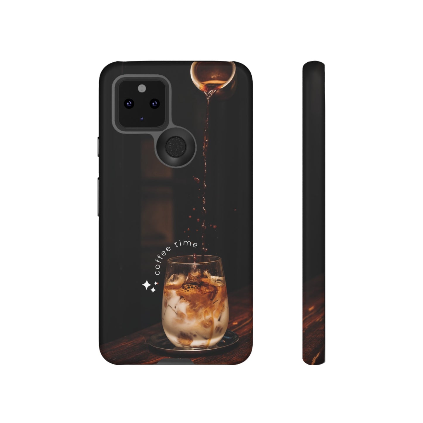 Coffee Time Wallpaper Phone Case | iPhone 15 Plus/ Pro, 14, 13, 12| Google Pixel 7, Pro, 5| Samsung Galaxy S23 All Major Phone Models