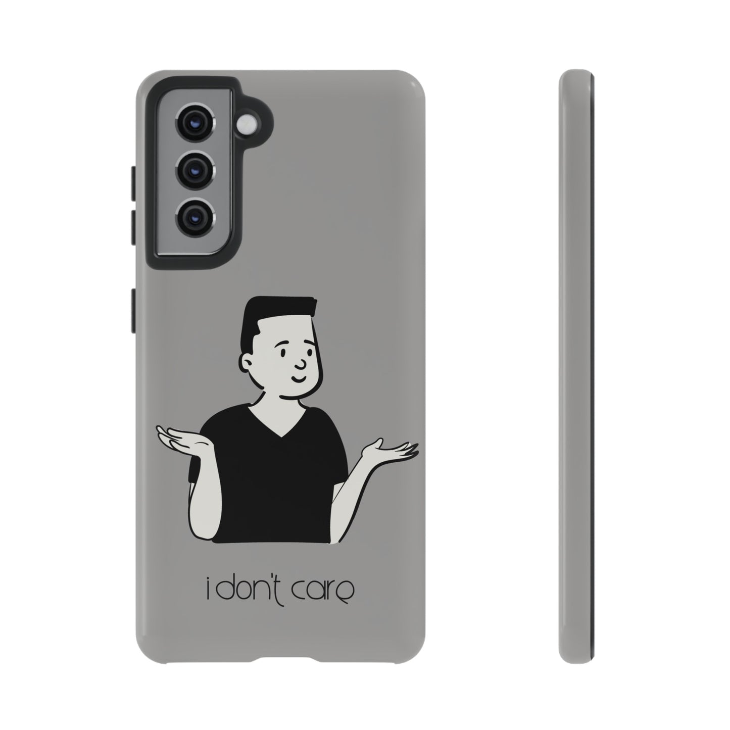 I Don't Care Wallpaper Phone Case | iPhone 15 Plus/ Pro, 14, 13, 12| Google Pixel 7, Pro, 5| Samsung Galaxy S23 All Major Phone Models