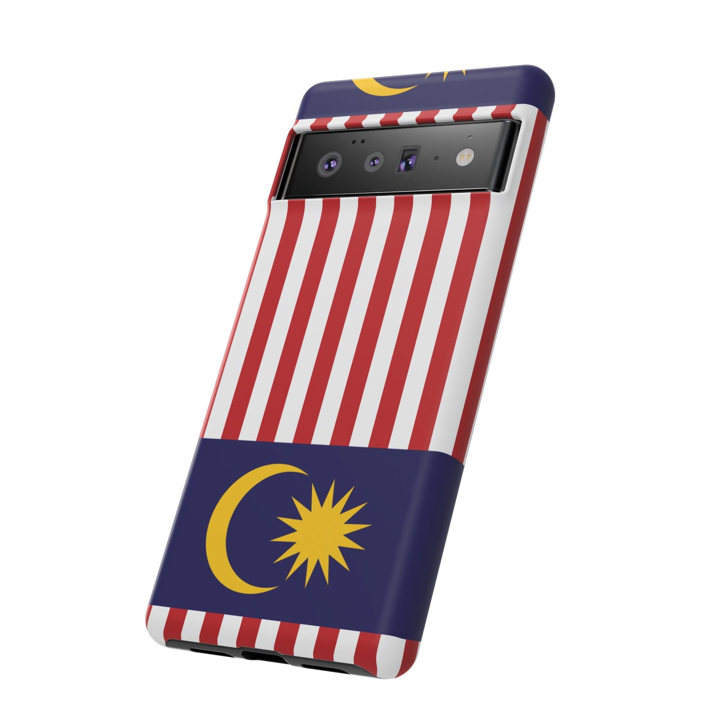 Malaysia Flag Phone Case | iPhone 15 Plus/ Pro, 14, 13, 12| Google Pixel 7, Pro, 5| Samsung Galaxy S23 All Major Phone Models