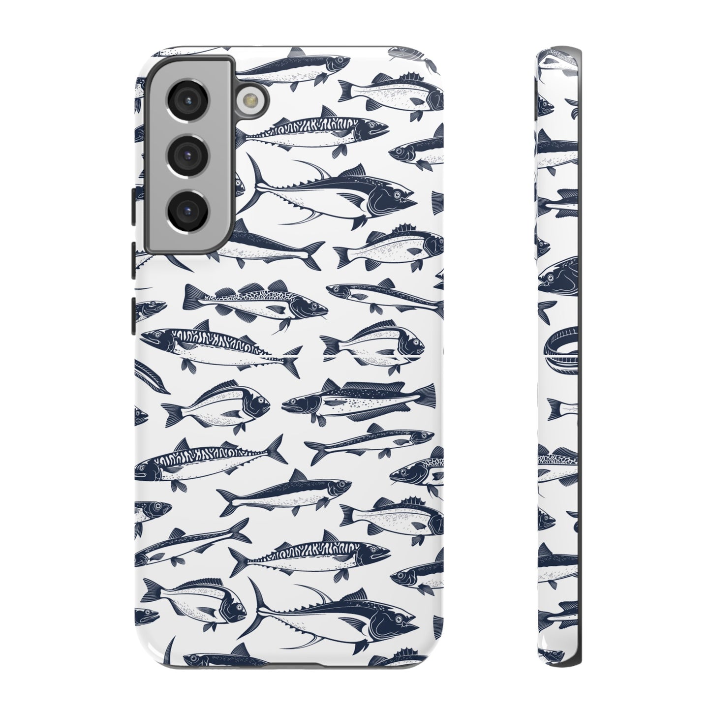 Fish Wallpaper Phone Case | iPhone 15 Plus/ Pro, 14, 13, 12| Google Pixel 7, Pro, 5| Samsung Galaxy S23 All Major Phone Models